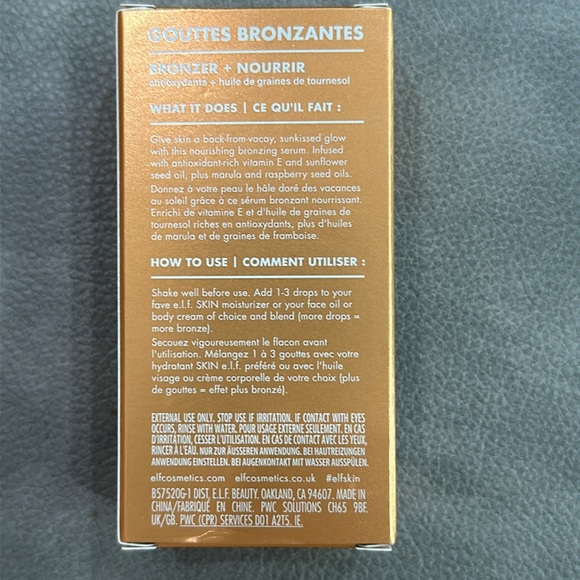 e.l.f. Bronzing Drops - Picture 2 of 2